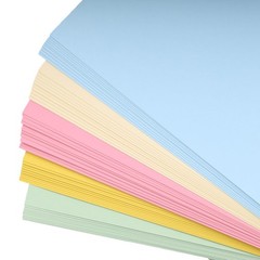 50 Sheets Colored Cardstock 300 GSM/110 LB A4 Colored Paper in 5 Pastel Color…
