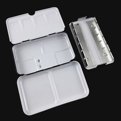 Honbay 12-Color Travel Artist Watercolor Tins Palette Paint Case 12Pcs Half