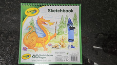 Crayola Sketchbook 9″ X 9″(22cm×22cm) 40 Sketchbook Pages 99-3404-0-955 99-3404