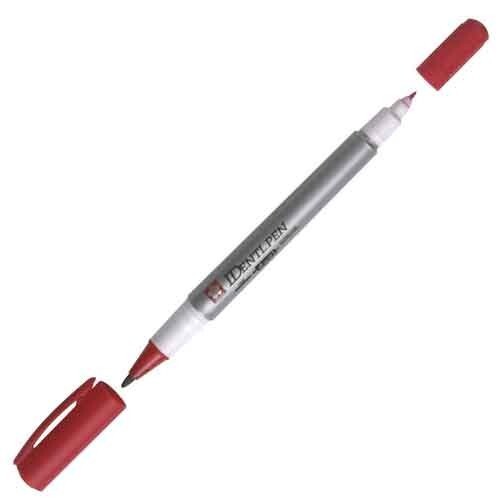 Sakura Identipen Marker Two Tip Fine/X-Fine Red Writing School Home Invitation