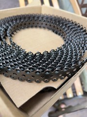Metal edge strips (like Fastay) for custom archival box-making by hand 34 ft