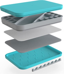 Wet Palette Miniature Painting Kit. Stay Wet Acrylic Paint Palette with Lid. War