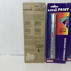 Uni Paint Marker PX-20 Gold & Silver Med-Fine Point Set Of 3