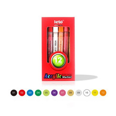 Acrylic Metal Painting Pen Multi-Function Beautiful Color Calligraphy Practice S