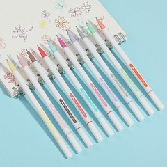 Colored Fineliner Pens with Stand, 10 Pack, Fine Point, Smooth Bible Journali…