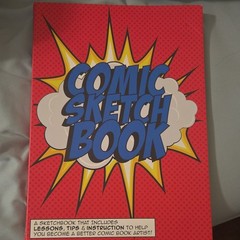 “Comic Sketchbook” Instructional Drawing Book ☆ Homeschooling Workbook Art Class