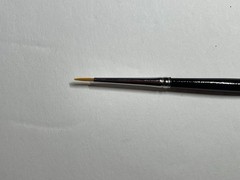 Golden Eagle Round Artist Paint Brush 60412 2/0 Hobby Unused Floquil