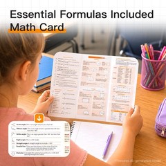 YPLUS Geometry Set for Students, Compass Drawing Tool with Metal Case, Math P…