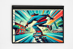 SketchMode Cover – Urban Velocity – A5 Sketchbook for Artists, & Creators