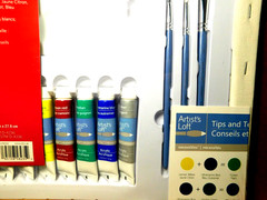 HC~Artist’s Loft Canvas Painting Kit 12 Piece Set ASTM D-4236 Christmas Artwork