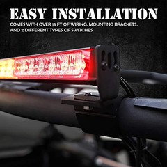 36″ Rear LED Chase Light Bars – All in One – Strobe Brake Reverse G2-RYBBYR