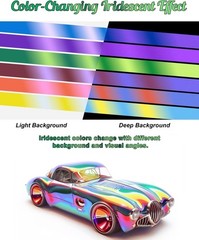 Airbrush Paint – 42 Colors with 4.05 Fl Oz Thinner, Iridescent, Neon and Meta…