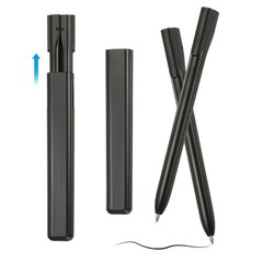 4 Pcs 0.5mm Rollerball Pens, Gel Ink Pens for Gift, Black