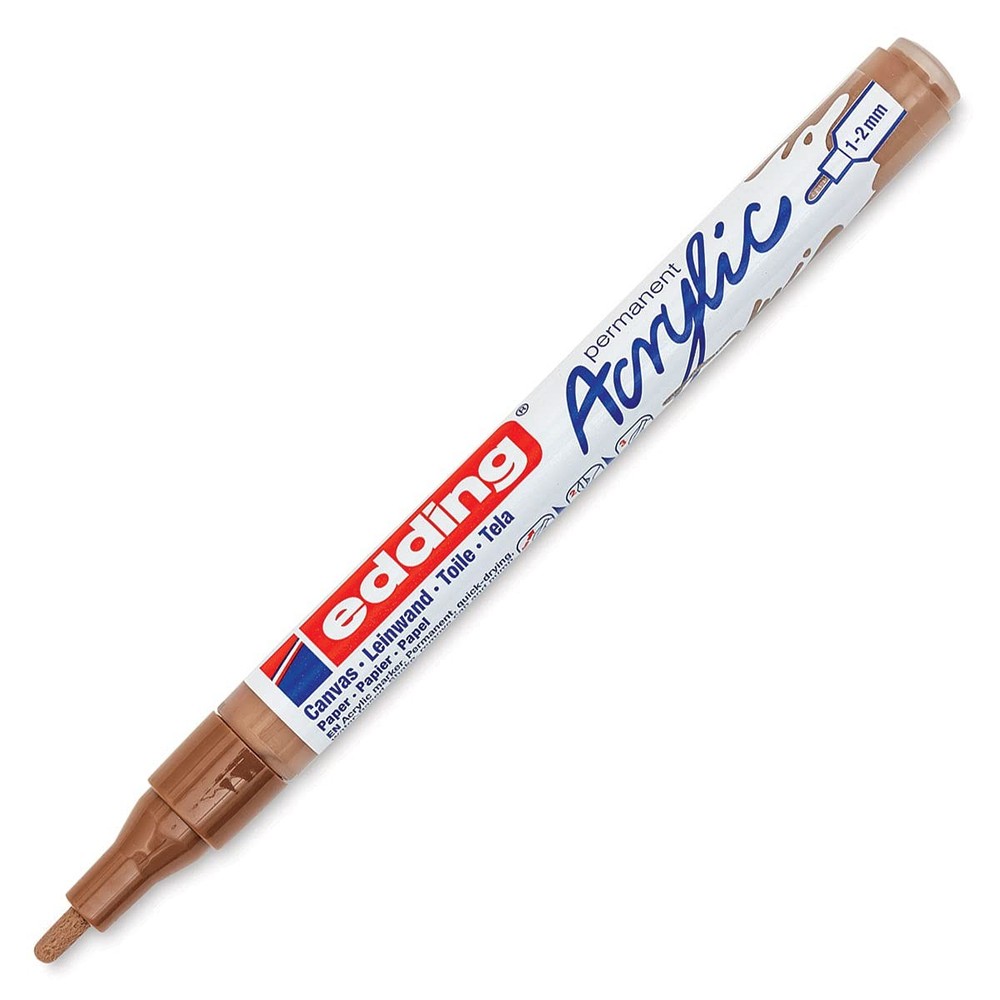 edding 5300 acrylic marker fine – hazel – 1 waterproof Office Product