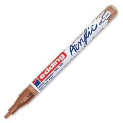 edding 5300 acrylic marker fine – hazel – 1 waterproof Office Product