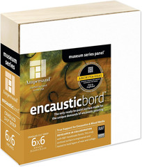 Museum Series Encausticbord | 6″X6″ | 1-1/2″ Cradled Profile | Encaustic Paintin