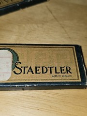 2 Vintage 1930s ? H Mars Lumograph 12 Leads Staedtler Made in Germany 1904 H