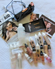 Luminess BREEZE Duo Makeup/Skincare Airbrush System-makeup products included