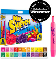 Scented Markers, Chisel Tip, Assorted Colors, 22 Count – Fun for Kids, Coloring,