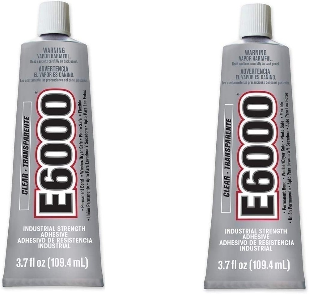 E6000 230012 Craft Adhesive, 3.7 Fluid Ounces, Single Pack, Transparent