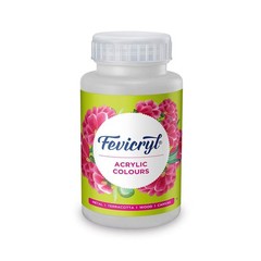 Fevicryl Acrylic Colour White 500ml | Art & Craft, DIY, Rich for Canvas, Wood