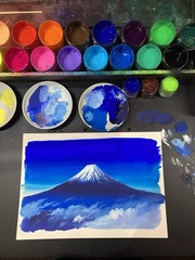 NICKER Watercolor Poster Color 36 colors set 40ml 83369 JAPAN IMPORT