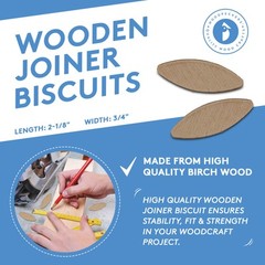 Wooden Joiner Biscuits Size 10 | Woodpeckers