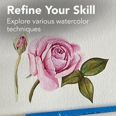 XL Series Watercolor Textured Paper Pad for Paint, Pencil, Ink, Charcoal, Pas…