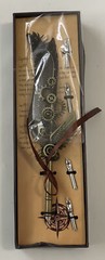 Dolin Yourpin, 1502 World Map Series, Damaged Box, Brown Feather