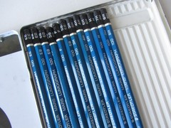 Staedtler Mars Lumograph Drawing Pencils (12ea) 100 G19 Variety from Germany