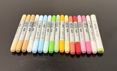Copic Sketch & Ciao Alcohol Markers Lot Of 17 Coloring Book