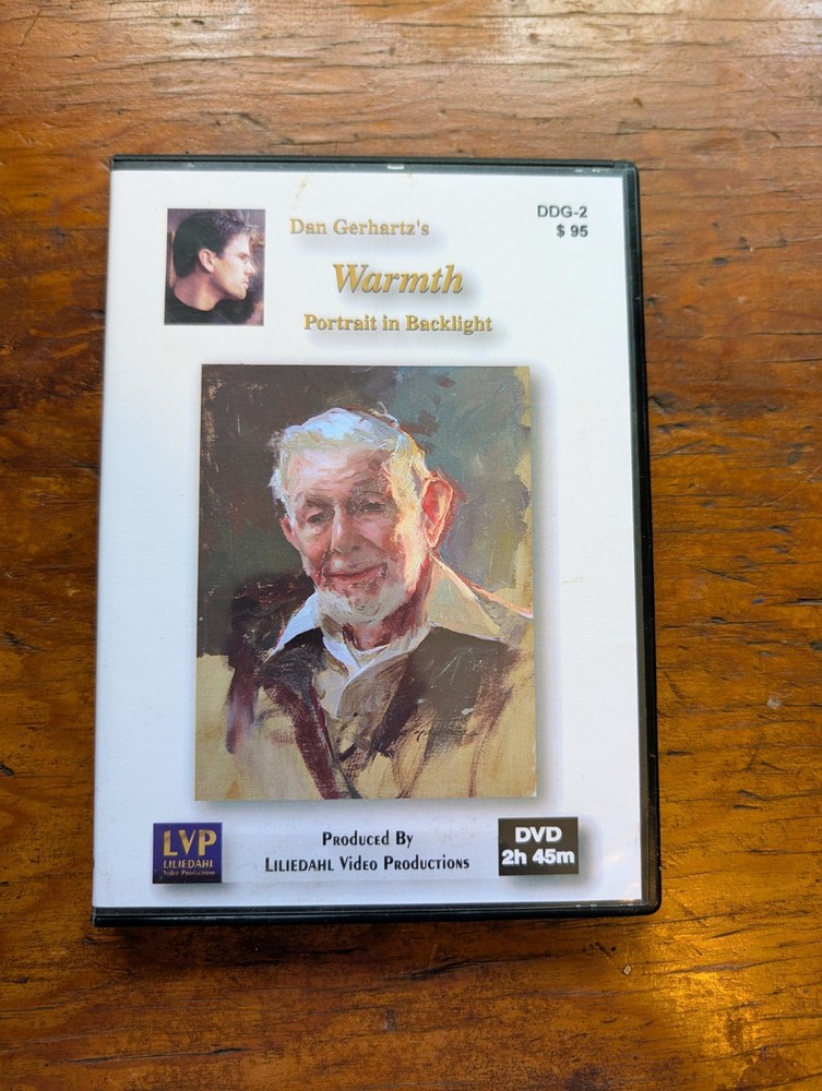 Dan Gerhartz Oil Painting 2-DVD Warmth Portrait In Backlight