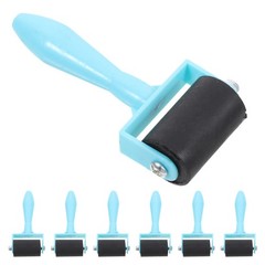 7 Pcs Hard Rubber Roller Printing Ink Art Craft Printmaking Tools