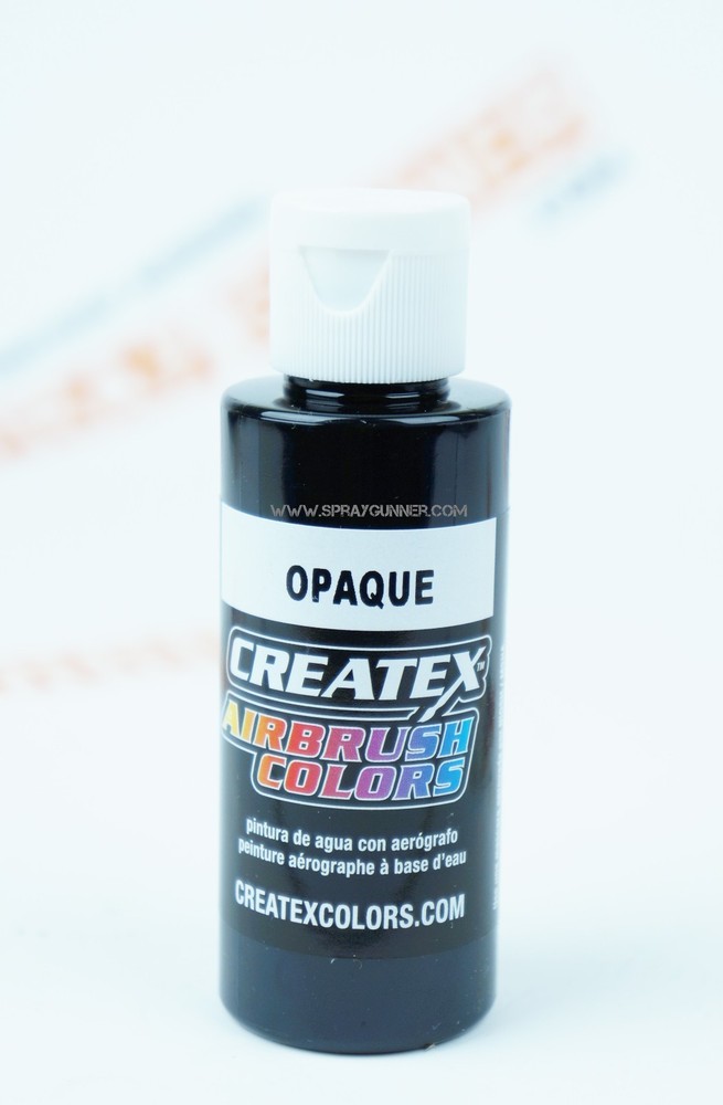 Createx Airbrush Colors 5211 Opaque Black 4oz. water-based paint