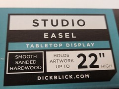 Blick Art Easel Tabletop Display Painting A-Frame Up To 22” Canvas Stand FstShp
