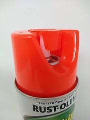 Rust-Oleum Fluorescent Red-Orange Marking Paint 11 oz. (Pack of 3) Inverted Tip