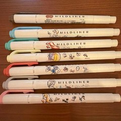 ZEBRA MILDLINER Disney Design 6 pieces