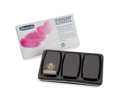 Schmincke – HORADAM AQUARELL Compact Color Box with 12 Finest Watercolor Colo…