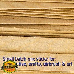 TCP Global Wood Paint Mixing Sticks 50 Pack