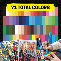 Posca Paint Markers, 3M Fine Tip Point 1 Count (Pack of 1), Multicolor