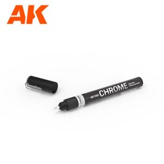 Metallic Liquid Makers SILVER FINE TIP – SILVER METAL MARKER AK-1302