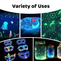 Pintura Que Brilla En La Oscuridad, Juego De Pintura Luminosa De 12 Colores …