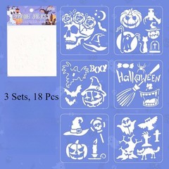 Reusable Halloween Stencils for Painting Pumpkin Carving and Art Craft Projects