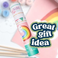 Kits Butterfly Paint by Number for Kids Ages 5+ | DIY 8×10 Beginners Paint Se…