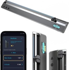 HOZO NeoRuler Digital Scale Ruler, 12 inch Smart NeoRuler, Aluminum