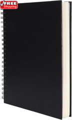 8.5X11Inches Hardbound Sketch Book, Spiral Bound Sketch Pad, 80-Sheets 90Gsm Inn