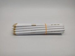 20x WHITE Crayola Colored Pencils Bulk Lot Single Color Art Classroom Supplies