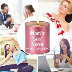 Mothers Day Gifts for Mom Scented Candles – 9 Ounce (Pack of 1), Moms 1
