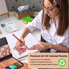 Renoir 3100 Series Oil-based Colored Pencils 36 Colors 3.7mm Core Art Set