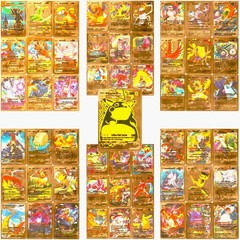 1Pack/3Pack Pokemon Cards Foil Card TCG Vmax GX Card Charizard Rare MULTI COLOR